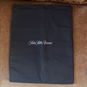 Saks Fifth Avenue Luxury Dust Bag Size 12” x 16”